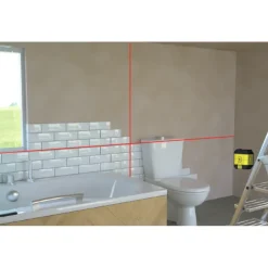 Waterpassen|Tegelgereedschap > STANLEY kruislijnlaser Cubix 12 meter