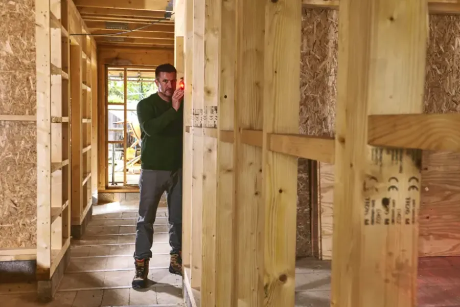 Afstandsmeters|Tegelgereedschap > STANLEY laser afstandsmeter pocket 12M