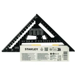 Overig Meetgereedschap > STANLEY multifunctionele aluminium bouwdriehoek 180mm