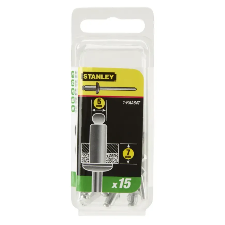 Stanley popnagel 5x7mm