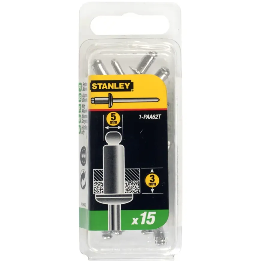 Stanley popnagel 5x3mm
