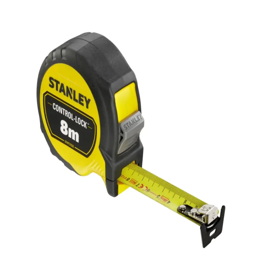 Rolbandmaten > STANLEY rolbandmaat Control-Lock 8 meter