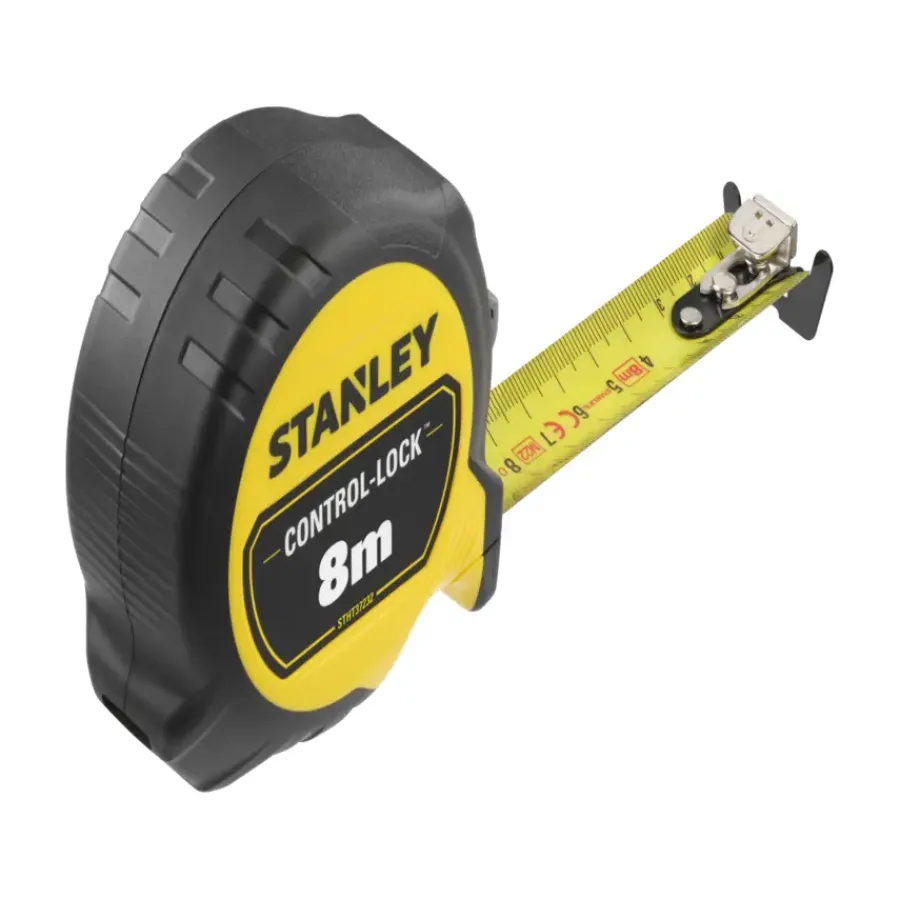 Rolbandmaten > STANLEY rolbandmaat Control-Lock 8 meter