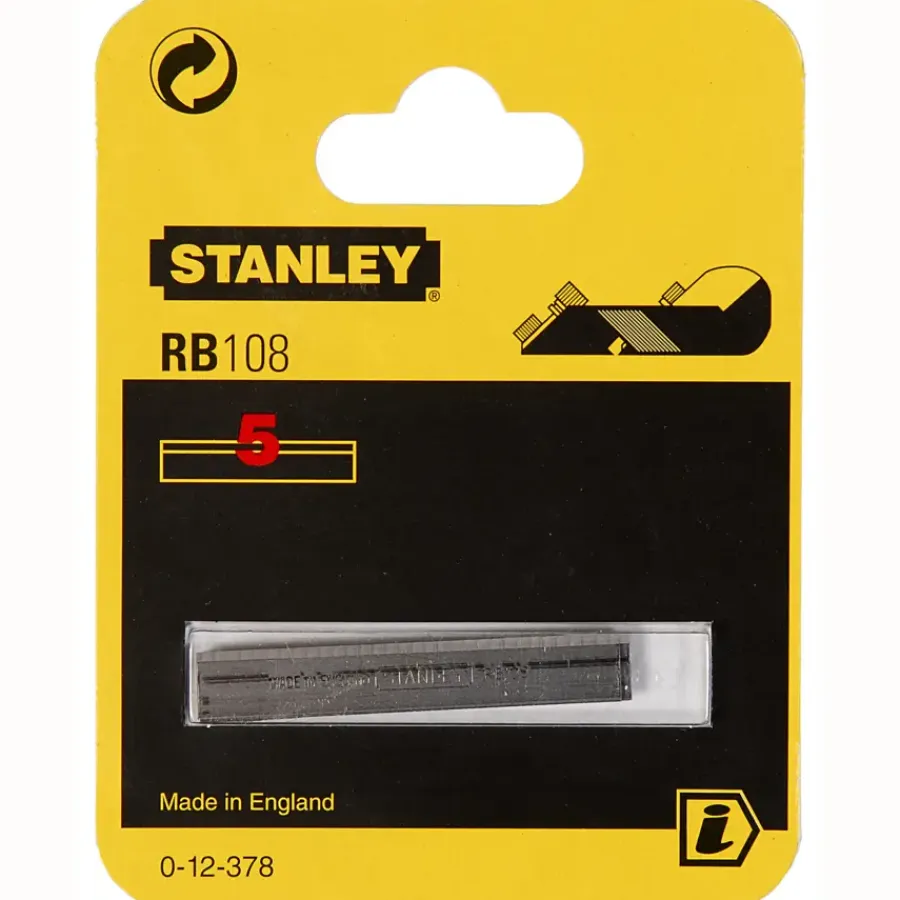 Freesaccessoires > STANLEY schaafmes 50 mm (5 stuks)