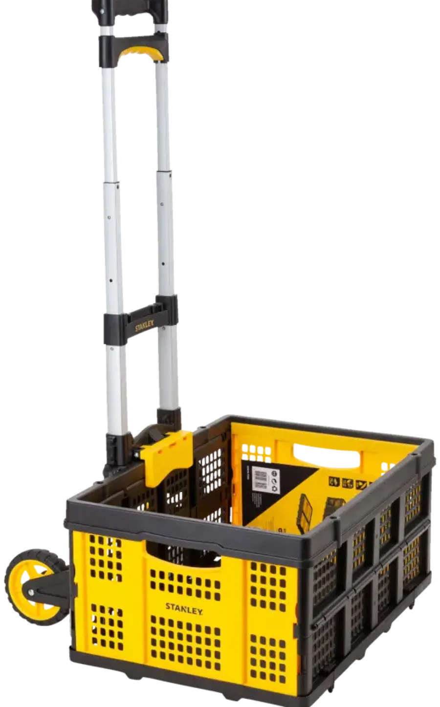 Steekwagens & Trolleys|Meubeltransporters > STANLEY steekwagen FT509 met vouwkrat