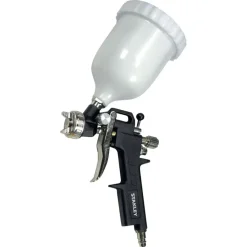 Compressoraccessoires > STANLEY verspuitpistool op luchtdruk inclusief plastic beker