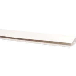 Wandpanelen|Kunststofprofielen > Geen Startprofiel voor kunststof schroot, lengte 270 cm roomwit