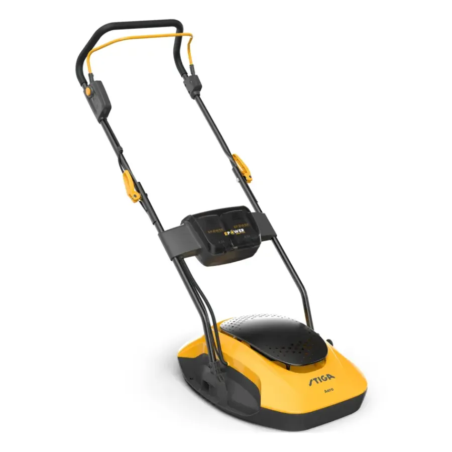 Grasmaaiers > STIGA 2x20V grasmaaier / zweefmaaier 30cm incl. twee 4,0Ah accu's + dubbele lader