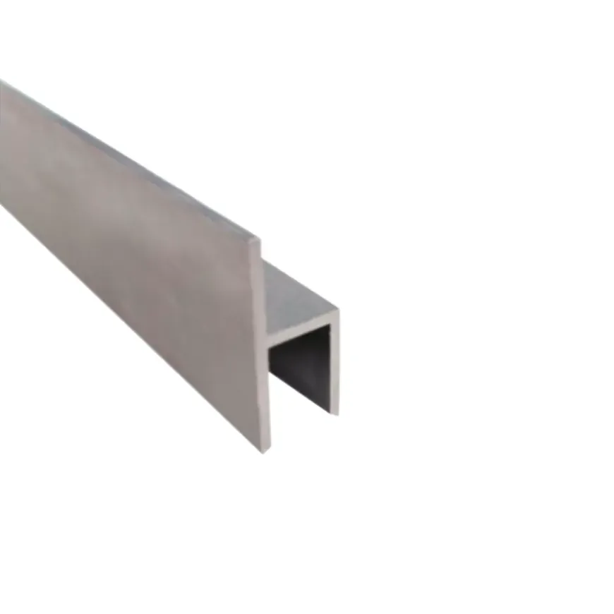 Stoelprofiel mat aluminium 26x8x1x2000 mm