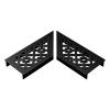 Tuinafwatering > Stonewish Ultra Drain L-rooster zwart disegno patroon