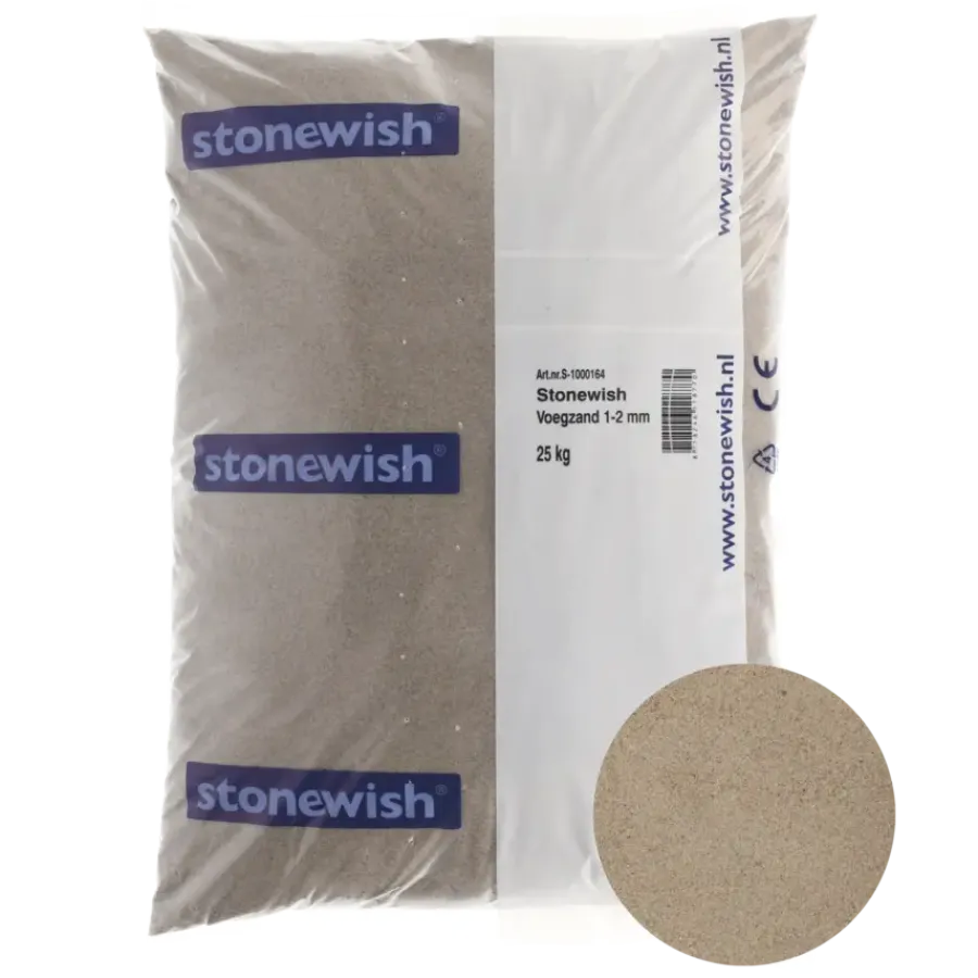 Zand > Stonewish voegzand 1-2 mm 25 kg