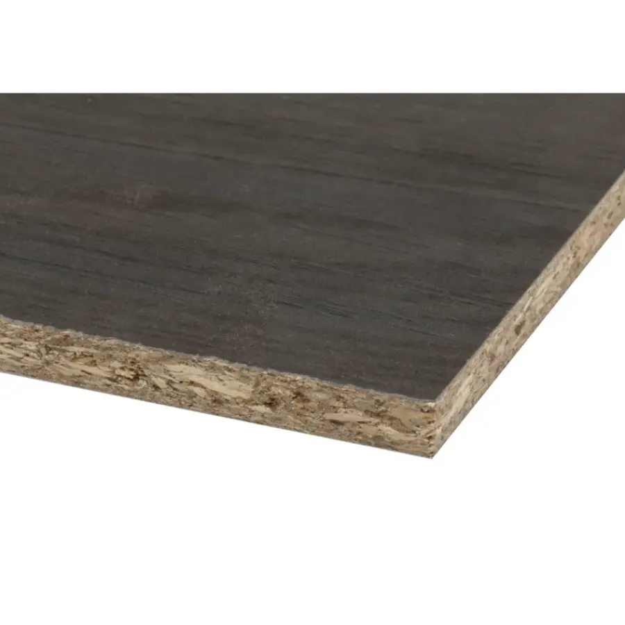 Constructieplaten|Alle Houten Platen > Storemax deurplaat eiken donker grijs 255 x 101,5 cm