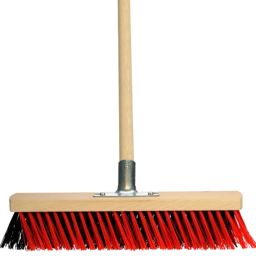 Straatbezem 40 cm met steel 160 cm