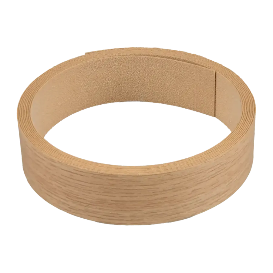 Meubelpanelen > Geen Strijkband licht eiken 23 mm 2,5 m
