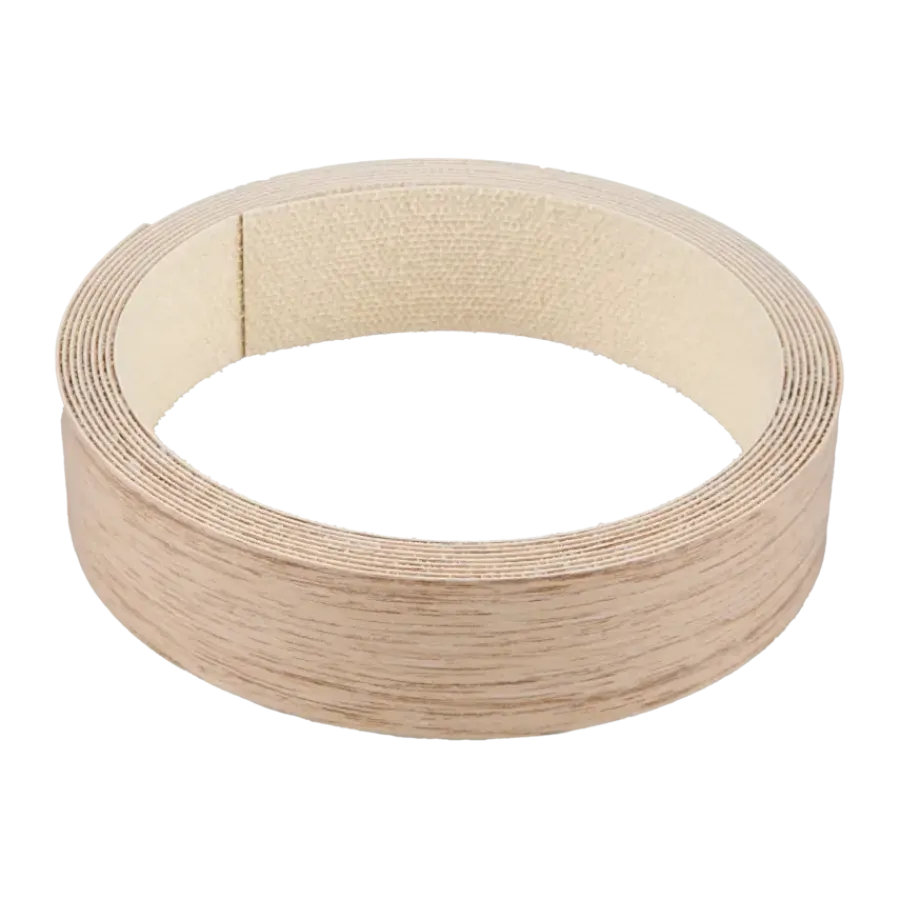 Meubelpanelen > Geen Strijkband naturel eiken 23 mm 2,5 m