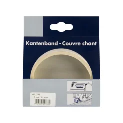 Meubelpanelen > Geen Strijkband wit 23 mm (rol 5 m)
