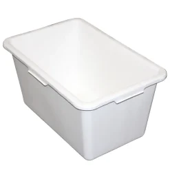 Bouwemmers & Speciekuipen|Bouwemmers & Speciekuipen > Gripline Stuckuip rechthoekig 45 liter wit