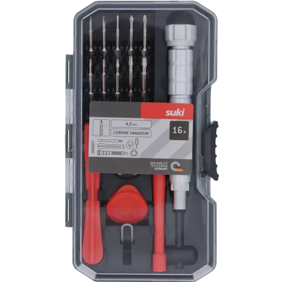Schroevendraaiers > Suki 16-delige smartphone reparatieset