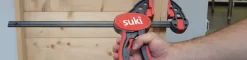 Lijmklemmen > Suki lijmklem met spreidfunctie 300 mm