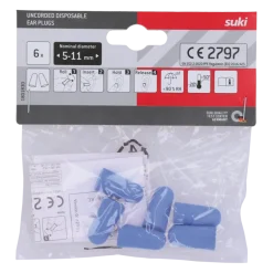Persoonlijke Bescherming > Suki oordoppen -38 dB 3 stuks