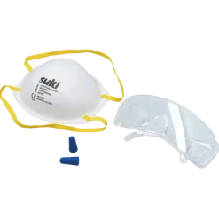 Persoonlijke Bescherming > Suki veiligheidsset - bril masker oordop