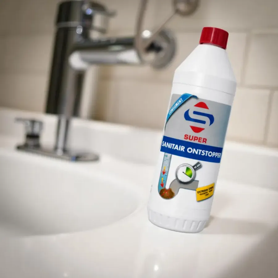 Ontstoppers|Ontstoppingsmiddelen > Super Cleaners SUPER sanitair ontstopper 1 L