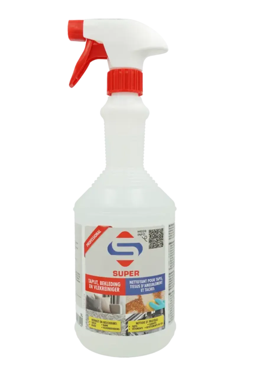 SUPER tapijt- bekleding en vlekreiniger 1l spray