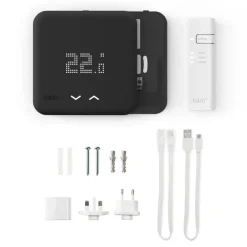 Slimme Thermostaten > Tado Starters Kit Thermostaat V3+ Bedraad Zwart