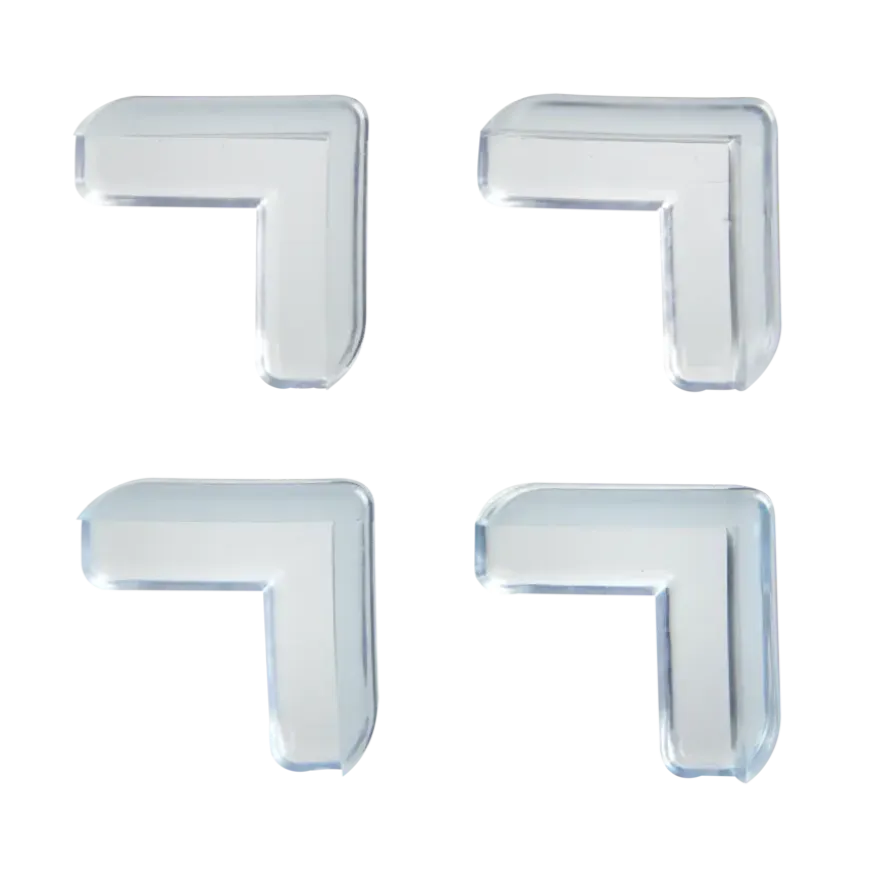 Tafelhoekbeschermer transparant 4 stuks