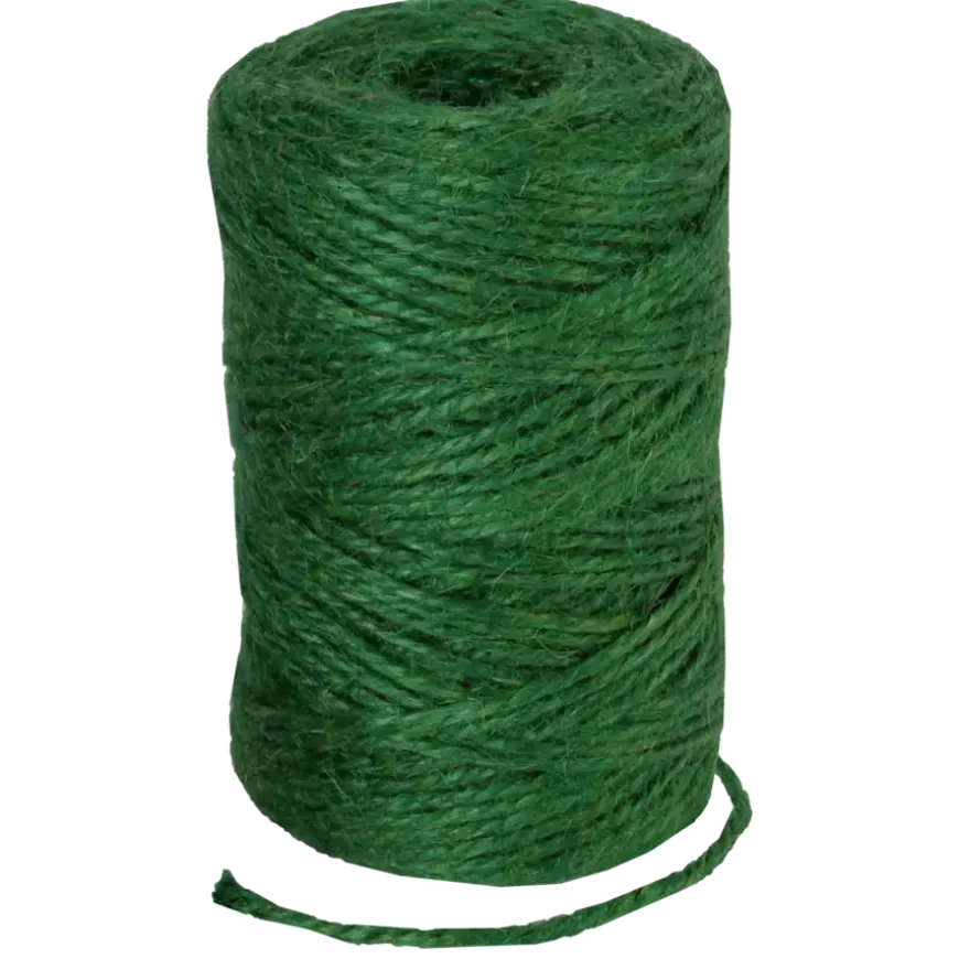 Talen tools jute touw groen 90 m