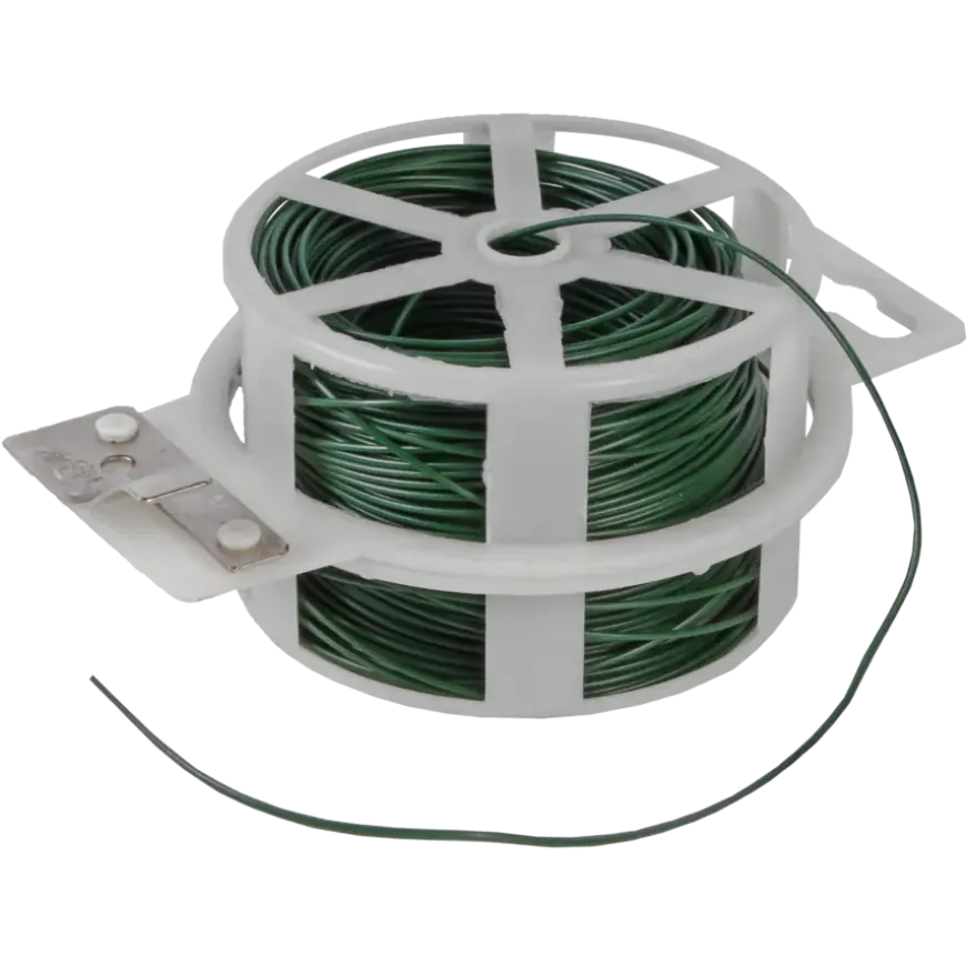 Talen tools metaaldraad geplastificeerd groen 1,2 mm 50 m