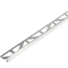 Tegelprofiel haaks aluminium zilver 10 mm 300 cm