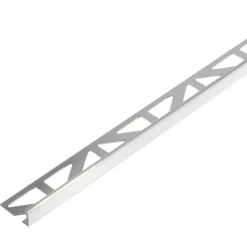 Tegelprofiel haaks aluminium zilver 12,5 mm 300 cm