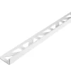 Tegelprofiel haaks PVC wit 8 mm 300 cm