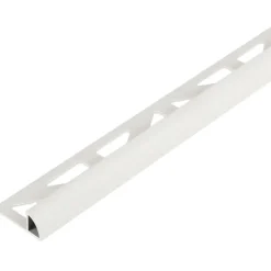 Tegelprofiel kwartrond PVC wit 8 mm 300 cm