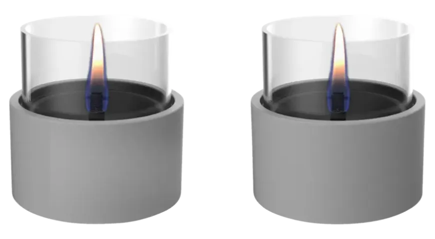 Tenderflame Breeze 10 grijs duo pack