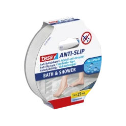 Overige Tape > Tesa anti-slip tape douche transparant 25 mm x 5 m
