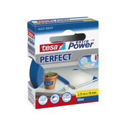 Overige Tape > Tesa Extra Power Perfect ducttape blauw 19 mm x 2,75 m