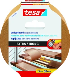 Overige Tape > Tesa Extra Sterk tapijttape geel 25 m x 50 m