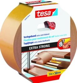 Overige Tape > Tesa Extra Sterk tapijttape geel 25 m x 50 m