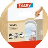 Afplaktape > Tesa flexibele afplakband voor rondingen 25 mm x 25 m