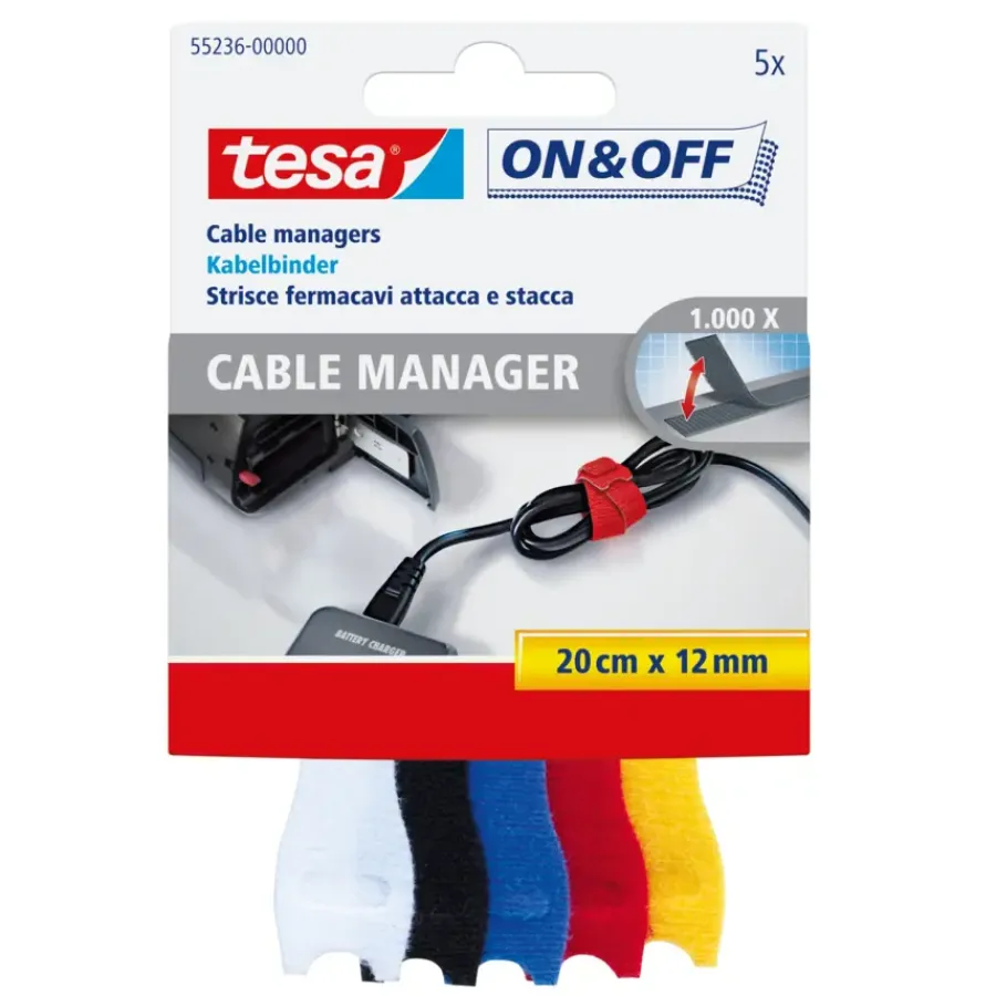Kabelklemmen > Tesa kabelmanager small universeel