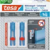 Tesa klevende spijker canvas voor behang en pleisterwerk verstelbaar wit 1 kg 2 stuks