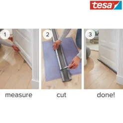 Tochtwering|Tochtstrips Deur > Tesa Moll dorpelrol 25x950 mm dubbel wit