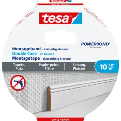 Montagetape > Tesa Montagetape voor Behang & Pleisterwerk 10 kg/m