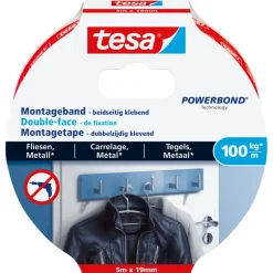 Montagetape > Tesa Montagetape voor Tegels & Metaal 100 kg/m