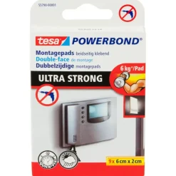 Montagetape > Tesa Powerbond Ultra strong dubbelzijdige montagepads (9 stuks)