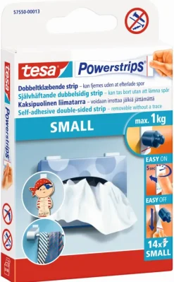 Montagetape > Tesa Powerstrip klein dubbelzijdig plakstrip 14 stuks