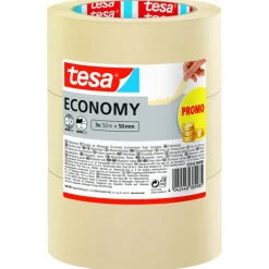 Afplaktape > Tesa schilderstape universeel beige 50 mm x 50 m (3 stuks)