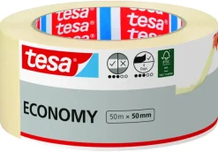 Afplaktape > Tesa schilderstape universeel beige 50 mm x 50 m